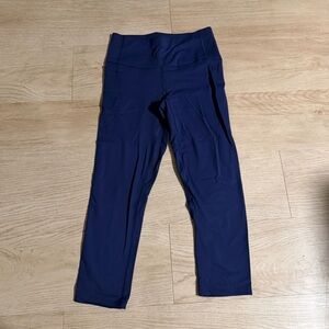 Under Armour Navy Leggings with Pockets